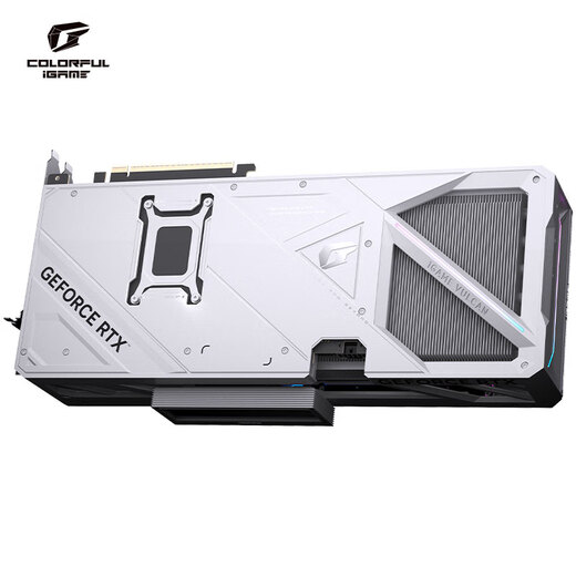 Coloré RTX 5070 12G Vulcan Water God Ordinateur de bureau Jeu Ancre compétitive Vidéo Diffusion en direct Light Chasing AI4K Carte graphique Black Myth Wukong Cyber ​​​​50 Series Nouveau produit RTX 5070 Vulcan W OC White Vulcan 12 Go