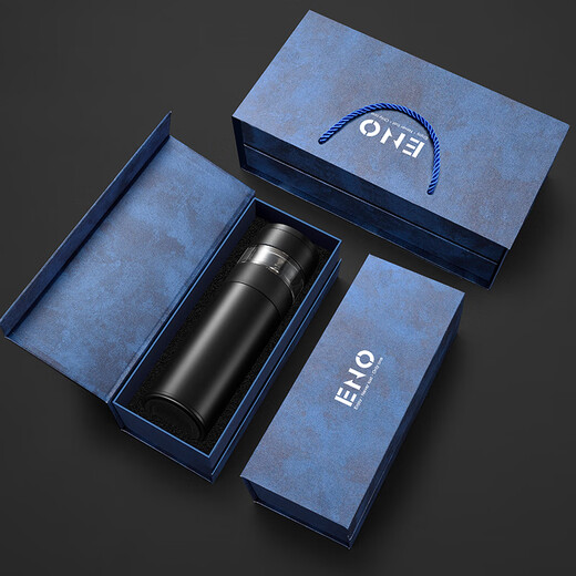 Eno2025 new titanium cup pure titanium insulated cup for men and women tea and water separation tea cup high-end water cup gift customization