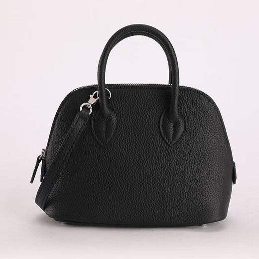 Big-name manufacturer, fashionable and versatile mini shell bag, niche bowling bag, portable crossbody bag, avocado green, large size, length 25*width 10*height 20cm