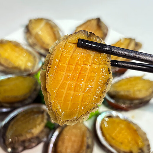 Captain Jiang's frozen shellless abalone meat, net weight 150g (10 pieces), live abalone processing, hot pot barbecue ingredients, seafood