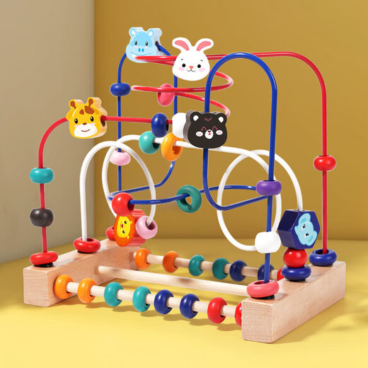 Toyadores para bebés para niños y educación para bebés para niños de niños de niños de niños para niños y niñas Ayuda de entrenamiento de niños y niñas para 6 meses y mayores de tres líneas de animales