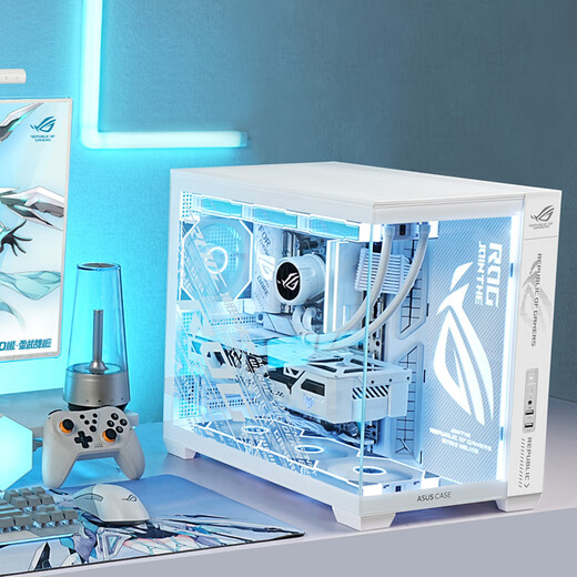 ASUS (ASUS) ASUS rog family bucket i5 14600KF/RTX4070super game console U5-245KF+RTX5060TI-16G ASUS fully assembled computer 14600KF+RTX5060TI-16G丨Configuration four