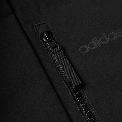 Adidas 25th Winter Black Parka Down Jacket Business Commuting 600 Puff Herren Casual Daunenjacke mit Kapuze