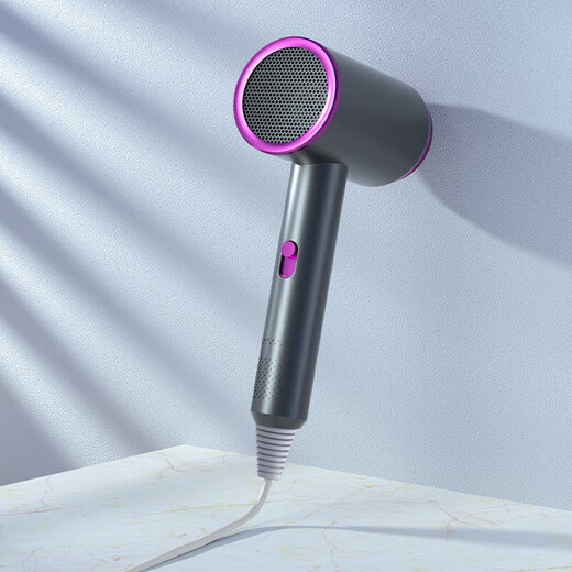 Hair dryer for drying hair, household negative ions will not hurt your hair, high-power hair salon dormitory special dryer, silent quick-drying hair care, starry sky gray 1200W flagship version + 1 billion negative ions