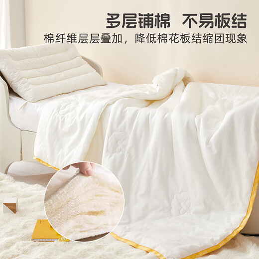 MERCURY Kids Cotton Duoduo Antibacterial Anti-mite Cotton All Seasons Quilt 120cm 150cm Infant Category A