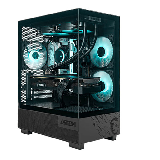 MSI AMD Ryzen 5 9500F/RTX5060/RX5060TI Mainstream gaming machine High-performance e-sports assembly computer Configuration 2 9500F/32G+IT