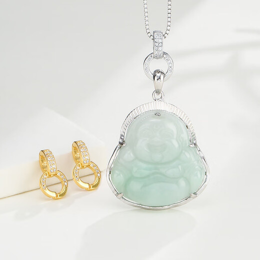 Model quality universal buckle head 18k gold K gold pearl buckle pendant buckle necklace jewelry buckle connecting buckle DI HJ2119 white gold