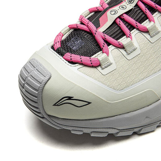 Li Ning (LI-NING) Jinlang Sports Xingchuan Unisex Reflective Black Waterproof Lightweight Outdoor Hiking Shoes AHTV035-3 Picture Color 43