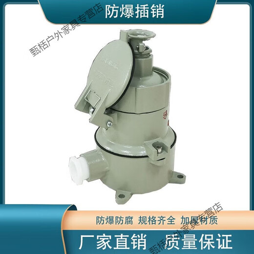 Pupan explosion-proof plug explosion-proof socket explosion-proof plug AC1632220V380V straight plug five holes oblique plug non-standard AC-32220V straight plug three holes