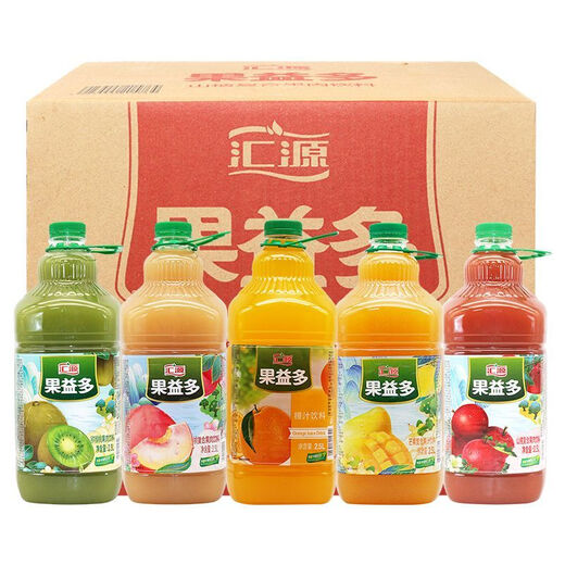 Huiyuan juice vat 2.5L*6 barrels whole box beverage wholesale multi-flavor optional family banquet with multiple provinces Huiyuan flavor mixed package 2.5L*6 barrels