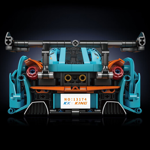 Yuxing Mowang Remote Control Building Blocks P1 Supercar Drift Children's Low Difficulty Electric Assembly Model Boy Toy Eemon_Demon Dynamic Version