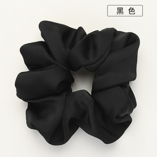 Dongyi carefully selected large intestine hair band for women, high elasticity, durable, seamless headband, rubber band, high ponytail hair band, black