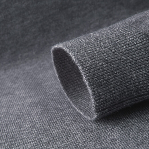 Shanshan (FIRS) wool-containing autumn and winter men's sweater fake two-piece shirt collar business casual blended thickened warm sweater