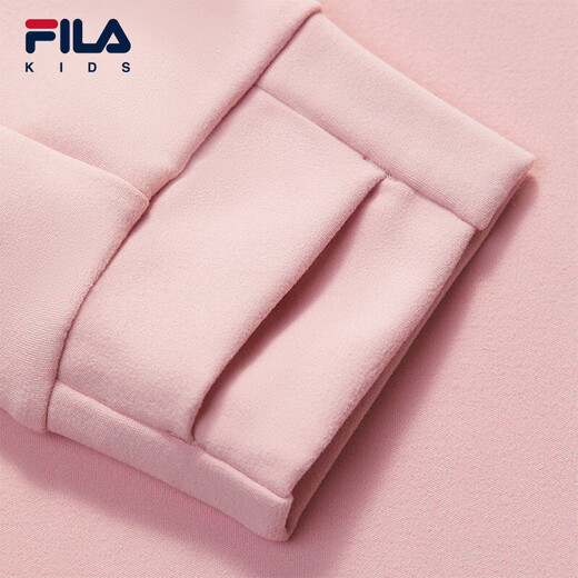 FILA antistatic FILA protein T children's long-sleeved T-shirt girls 2025 winter mid-sized children's tops