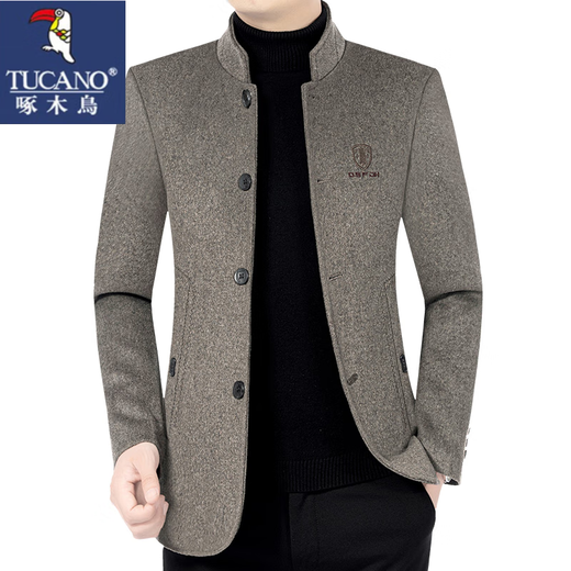 Woodpecker (Tucano) 2024 Veste en laine neuve d'automne pour hommes printemps d'âge moyen et de style automne