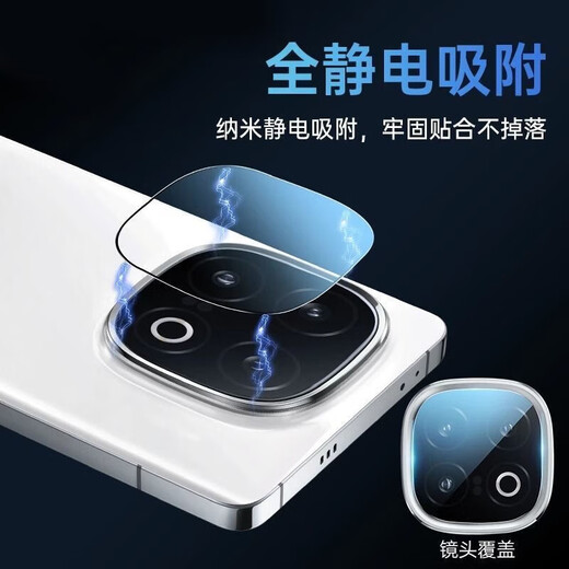 Felker ultrasonic screen fingerprint unlock in seconds, suitable for iQOO15 tempered film anti-peep film vivoiqoo15 mobile phone film full screen high-definition anti-fall protection film iqoo15 high-definition lens film丨seconds sticker 2 pieces