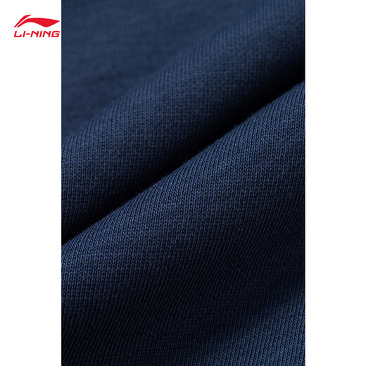 Li Ning plus velvet warm leggings sweatpants for teenagers men 2025 autumn and winter new loose and versatile sweatpants YKLV349