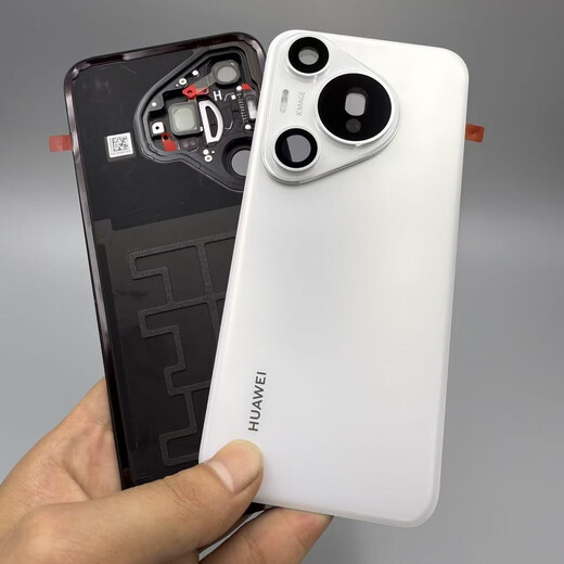 Huawei p70pro+ original back cover P70 original disassembled glass battery cover original mobile phone disassembled case 99 new Pura70 feather yarn black