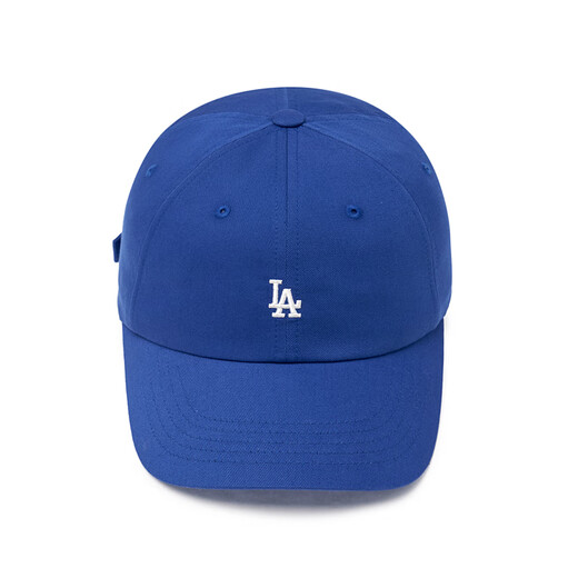 MLB male and female couple small LOGO soft top baseball cap classic fashion casual 3ACPB045N Los Angeles Dodgers/Blue
