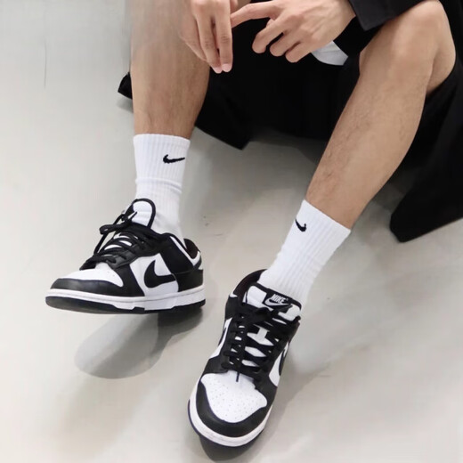 Nike Dunk Low Black and White Panda Classic Low Top Top Casual Slippers CW-DD OFFICIAL AUTHENTIQUE DD1503-101 MODÈLE DE FEMME 40