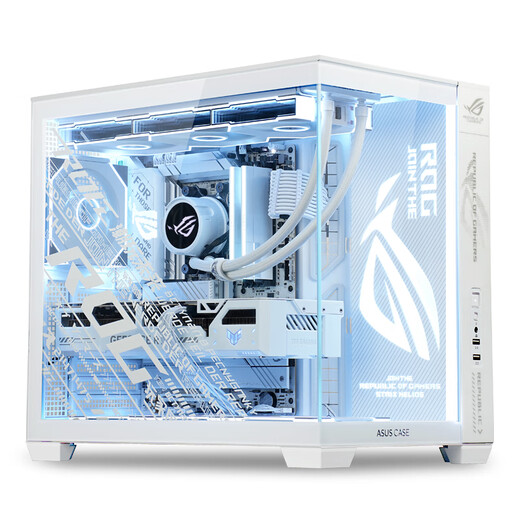 ASUS (ASUS) ASUS rog family bucket i5 14600KF/RTX4070super game console U5-245KF+RTX5060TI-16G ASUS fully assembled computer 14600KF+RTX5060TI-16G丨Configuration four