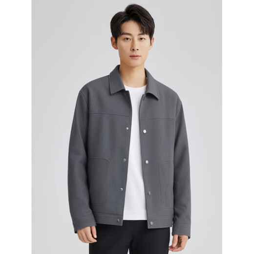Sundance St. Dexi Lapel Business Casual Jacket Herren 2025 Herbst Neue Textur Design Arbeit Jacke Top schwarz M 17088a