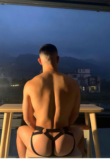 Article 2 50% off underwired double underwear thong men's sexy little squirt, sexy and sexy, black Article 2 half price for members over 300-100 M M66-73CM