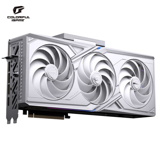 Coloré RTX 5070 12G Vulcan Water God Ordinateur de bureau Jeu Ancre compétitive Vidéo Diffusion en direct Light Chasing AI4K Carte graphique Black Myth Wukong Cyber ​​​​50 Series Nouveau produit RTX 5070 Vulcan W OC White Vulcan 12 Go