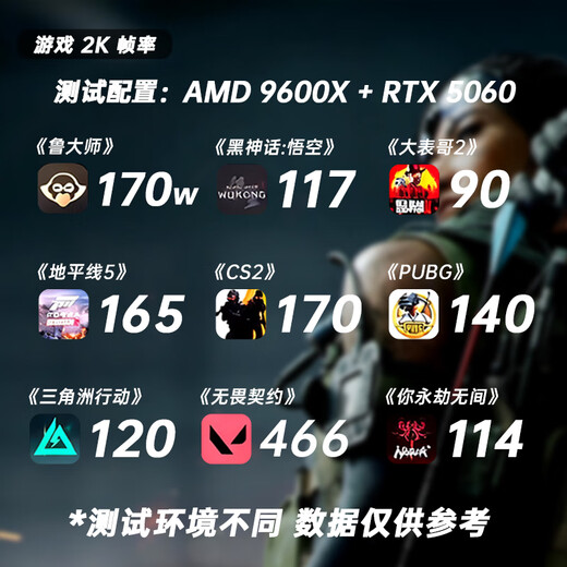 ASUS AMD Ryzen R5 9600X/9700X/RTX5060/ Family Bucket Desktop Host Rendering Design Drawing Machine High-end E-Sports Game DIY Assembly Computer AMD 9600X+RTX5060 | Dawa Delta