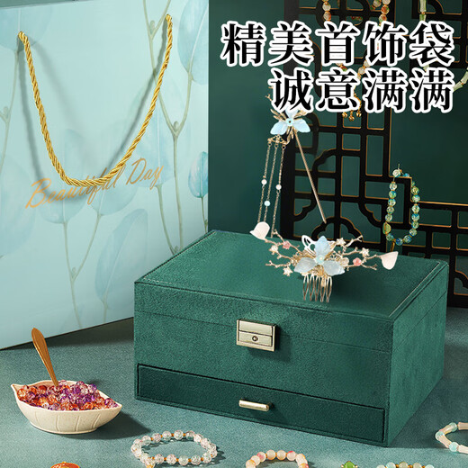 BIG TAYLOR – jouets antiques en perles pour enfants, boîte cadeau d'anniversaire pour filles, cadeau de noël, accessoires pour cheveux, maison de jeu en verre faite à la main