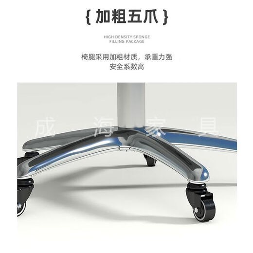 Pick-up cat dressing table barber stool with backrest, rotatable universal pulley lift chair, barber shop stool, pure black enlarged five-claw gold diamond wheel