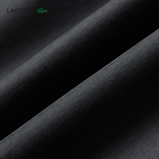 LACOSTE French Crocodile Men's 25 Autumn New Simple Thick Hooded Cotton Jacket | BH2552 050/Dark Gray S 46