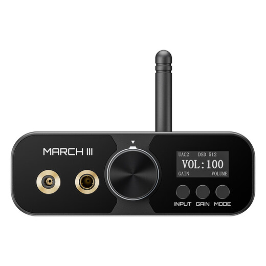 TempoTec March M3 Enhanced Edition Computer USB Sound Card/Bluetooth & Wired Decoding and Headphone Amplifier All-in-one DSD/LDAC 4.4/3.5mm/RCA/Optical Coaxial Output