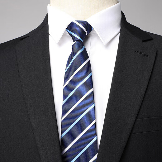 L Lilang's wool suit suit men's spring and autumn professional formal wear business casual banquet dress groom wedding navy blue 5XL 200