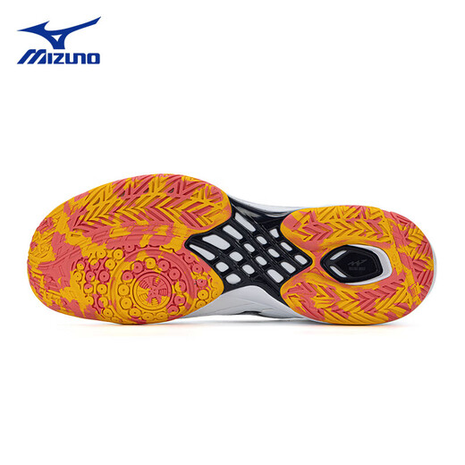 Mizuno (MIZUNO) Eagle Claw 3 generation badminton shoes WAVE CLAW 3 lightweight and flexible men's and women's competition new product Beast Tooth 2 Chixia Orange Eagle Claw 3 new model on the market 41 =265mm