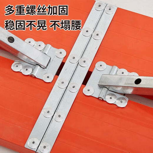 Pupan Germany imported elephant load-bearing ladder aluminum alloy folding horse stool lifting thick scraping putty interior decoration ladder 12027 stool thick aluminum alloy panel silver