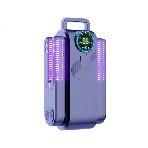 Ultraviolet disinfection lamp shoe dryer for shoes, wet and dry shoe dryer, deodorizing household dryer, student drying shoes, 4-core square and round shoe dryer white (220V)