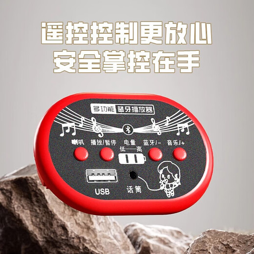 WORK BABY children's electric car four-wheel off-road car that can sit on a person with remote control child baby baby toy four-wheel drive gift high-end red dual drive + 12V4 battery + remote control