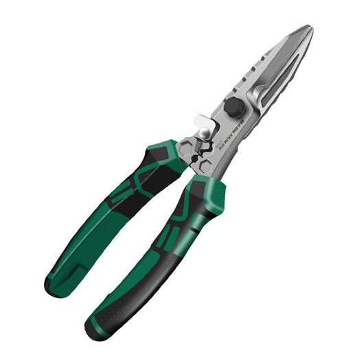 Baolian labor-saving iron scissors, industrial-grade thickened serrated blades, chromium vanadium steel multi-functional powerful scissors, fast cutting artifact
