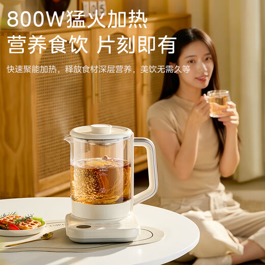 Midea pure titanium health kettle, household tea kettle 1.5L kettle, maternal and infant grade 316L electric kettle, fully automatic heat preservation and anti-dry burning, appointment flower tea kettle, tea kettle, new pure titanium MK-YS15PY2-Ti 1.5L