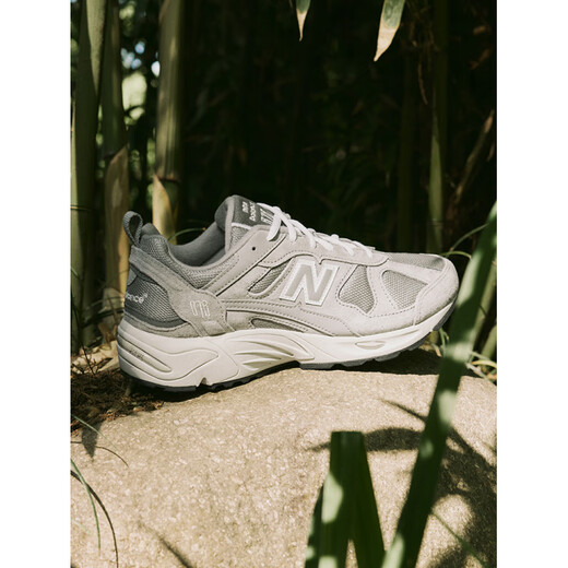 New Balance Мужчины и женщины пара ретро горного стиля Yuanzu Grey Sports Shoes Shoes cm878mc1 Серый CM878MC1 36 футов длиной 22 см