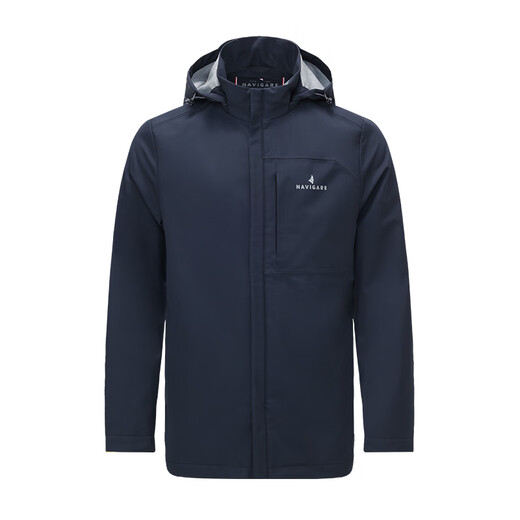 Navigare Italian small sailing men's jacket autumn and winter comfortable warm jacket detachable hood commuter top navy blue L/50