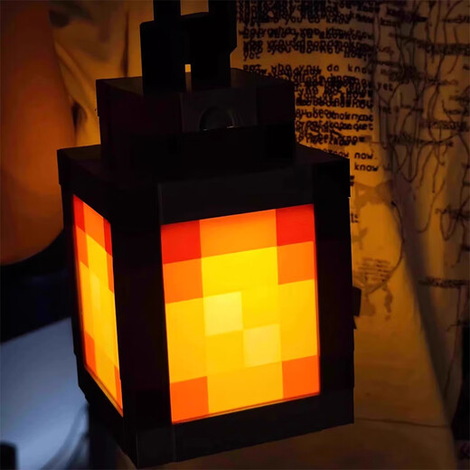 MAILE KID Minecraft glowing torch lantern game atmosphere props children boys and girls New Year's Day birthday gift toys