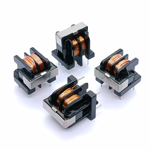 Hanshi Hengye Filter Inductor Transformer Common Mode Inductor UU9.8 20mH 0.21 Line Horizontal/100pcs