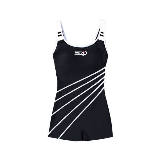 Women's swimsuit one-piece wetsuit for snorkeling, flat-angle slimming, sun protection, quick-drying surfing suit, jellyfish suit, swimming pool, black 5-piece set + swimming cap + swimming goggles + earplugs and nose clip M