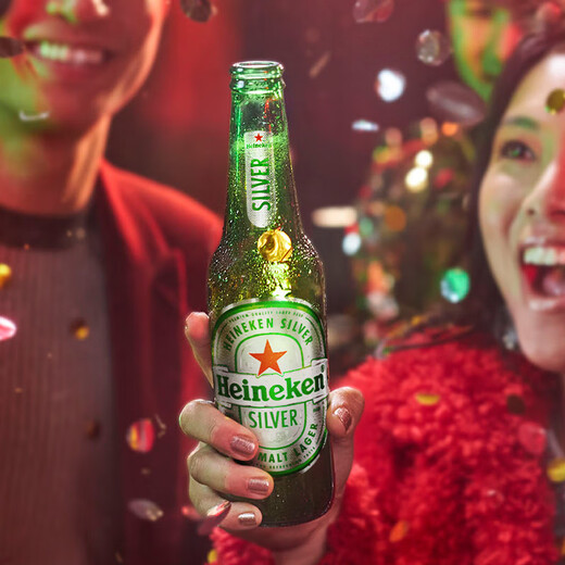 Heineken Star Silver Beer 500ml*12 bottles full box whole wheat brewing OCC