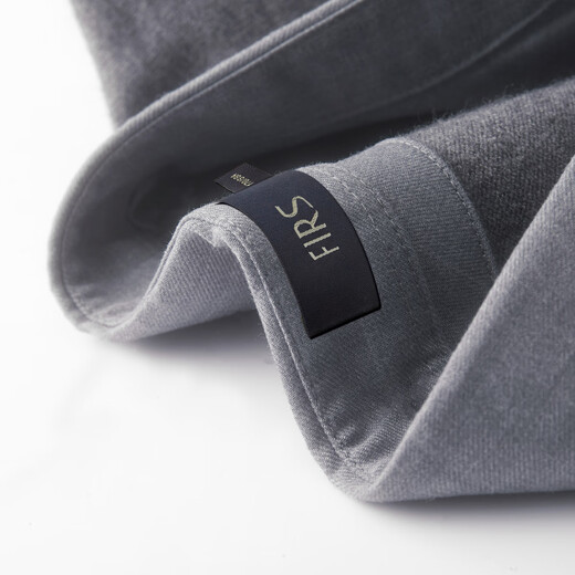 Shanshan (FIRS) wool-containing autumn and winter men's sweater fake two-piece shirt collar business casual blended thickened warm sweater