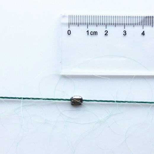 Huaiyu 1.5-3 meters strong wire mesh three-layer net fishing net fishing net sticky fishing net three-layer fishing net fish net 2 meters 6 fingers 100 meters white silk three-layer net