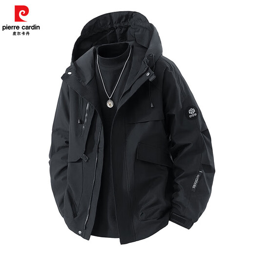 American trendy brand jacket men's 2025 spring and autumn work jacket men's casual khaki 2XL