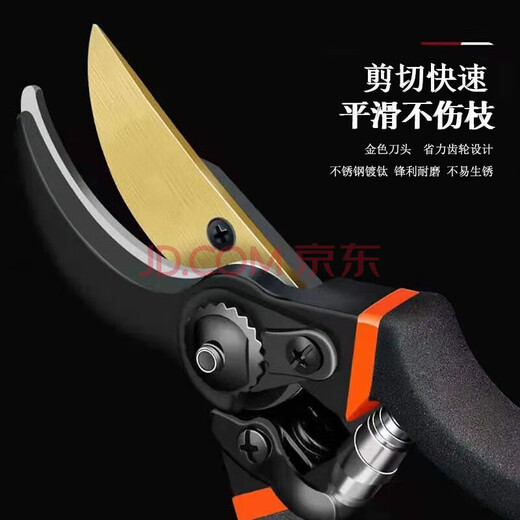 Fengxi Japan thickened SK5 steel branch scissors to cut thick branches garden scissors pruning fruit trees pruning mulberry pruning shears pruning shears